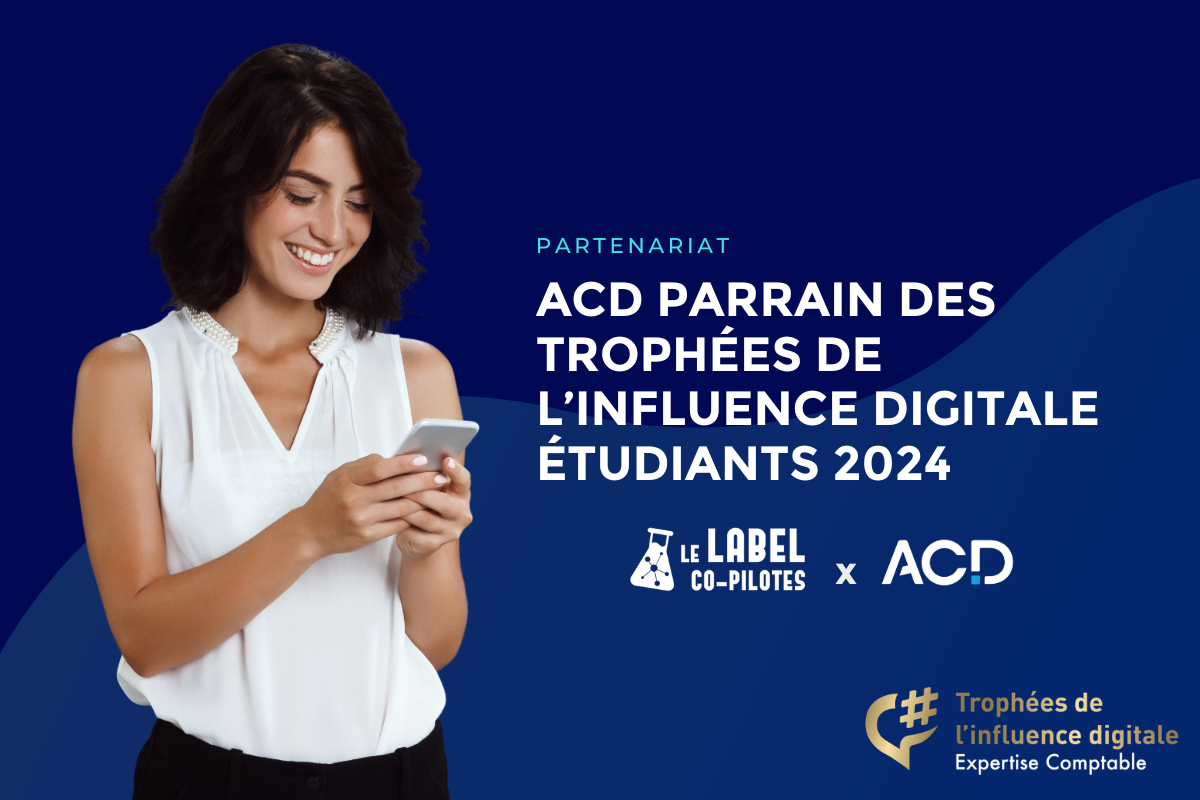 ACD, Parrain des Trophées de l'influence Digitale étudiants 2024